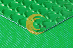 Solid Woven Conveyor Belt with Crescent Surface Profile for Slope Conveying